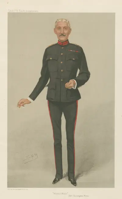 Militär und Marine; „Militärmusik“, Oberst Barrington Foote von Leslie Matthew Ward