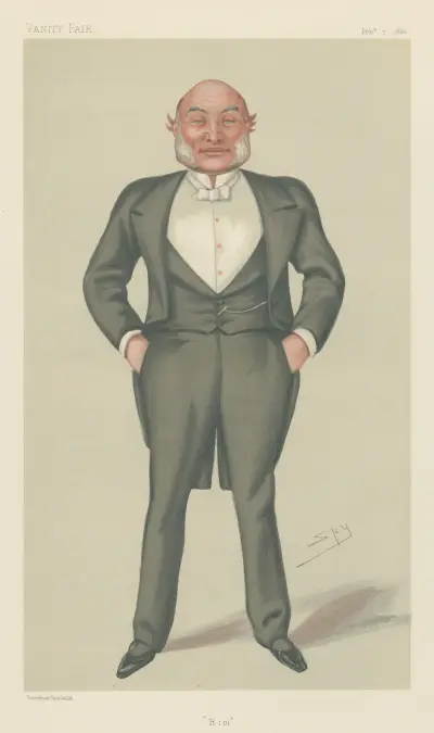 Wojsko i marynarka; „Rim”, wiceadmirał Sir Reginald John MacDonald, 7 lutego 1880, Leslie Matthew Ward