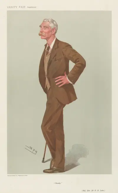Military and Navy; ‘Rowdy’, Major General Sir R.B. Lane, March 22, 1906 von Leslie Matthew Ward