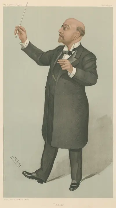 Musicians; ‘R.A.M.’, Alexander C. Mackenzie, January 14, 1904 von Leslie Matthew Ward