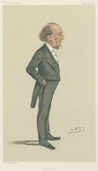 Newspapermen; ‘The Times’, Mr. John Walter, September 10, 1881 av Leslie Matthew Ward