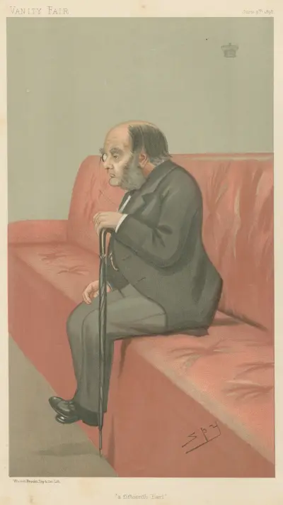 Politicians – ‘a fifteenth Earl.’ The Earl of Moray. 9 June 1898 av Leslie Matthew Ward