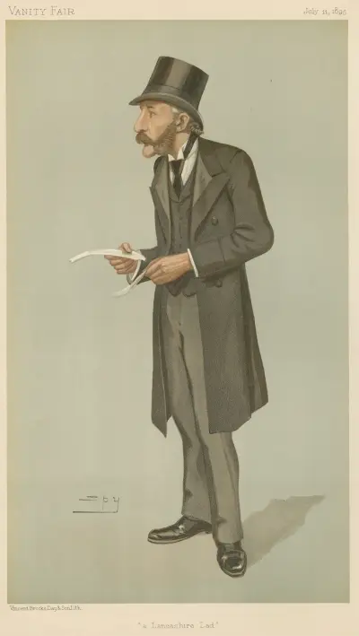 Politicians – ‘a Lancaster Lad.’ Sir Henry Howorth. 11 July 1895 von Leslie Matthew Ward