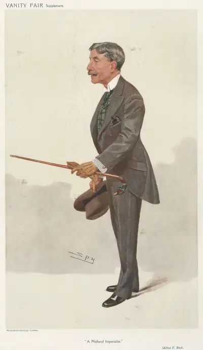 Politicians – ‘A Midland Imperialist’. Mr. Alfred F. Bird. September 30, 1908 av Leslie Matthew Ward