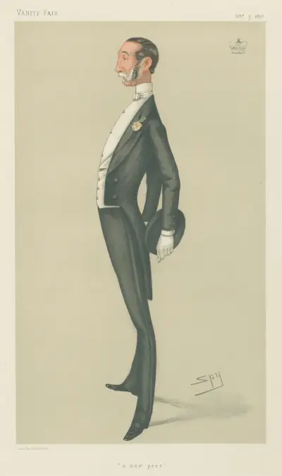 Politicians – ‘a new peer’. Lord Gerard. October 5, 1878 av Leslie Matthew Ward