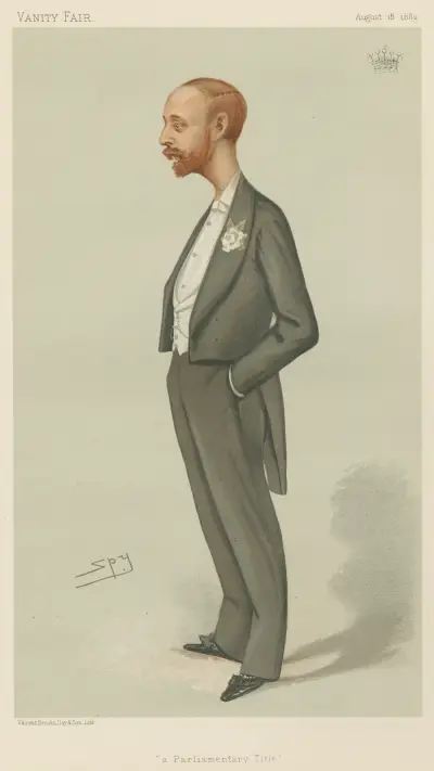 Politicians – ‘a Parliamentary Title’. The Earl of Onslow. 18 August 1883 av Leslie Matthew Ward