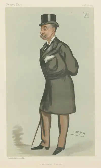 Politicians; ‘A Reformed Radical’, Sir Henry Ainslie Hoare, February 24, 1883 av Leslie Matthew Ward
