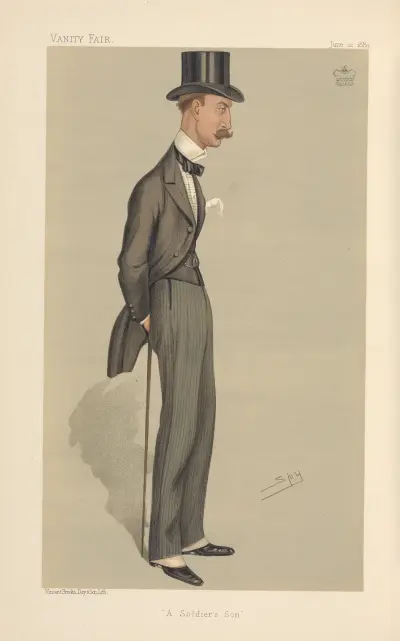 Politicians – ‘A Soldier’s Son. The Rt. Hon. Lord Sandhurst. 22 June 1889 av Leslie Matthew Ward