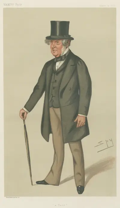Politicians – ‘a Tory’. Colonel John Sidney North. 10 August 1878 von Leslie Matthew Ward