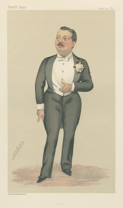 Politicians – ‘Alick’. The Hon. Alexander Grantham Yorke. 20 August 1881 av Leslie Matthew Ward