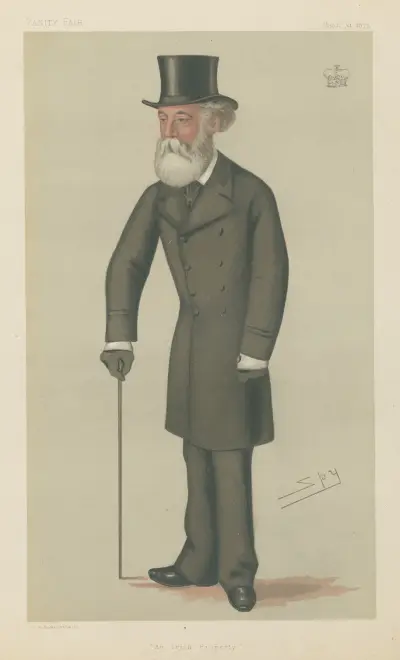 Politicians – ‘An Irish Property’. The Marquis of Headfort. March 31, 1877 av Leslie Matthew Ward