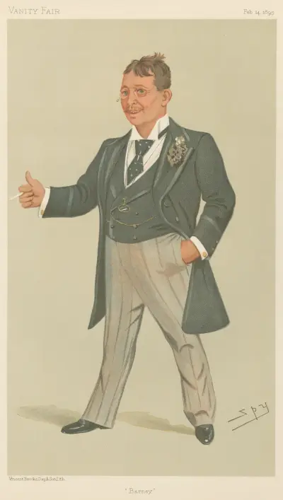 Politicians – ‘Barney’. Mr. Barnett I. Barnato. February 14, 1895 av Leslie Matthew Ward