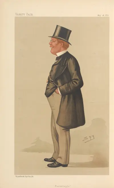 Politicians – ‘Barnstaple’. Mr. George Pitt- Lewis. 28 May 1887 av Leslie Matthew Ward