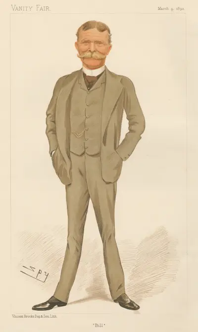 Politicians – ‘Bill’. Colonel the Hon. William Henry Peregrine Carington. March 4 1893 av Leslie Matthew Ward