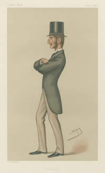 Politicians – ‘Bridegroom’. Lord Claud John Hamilton. July 27, 1878 av Leslie Matthew Ward