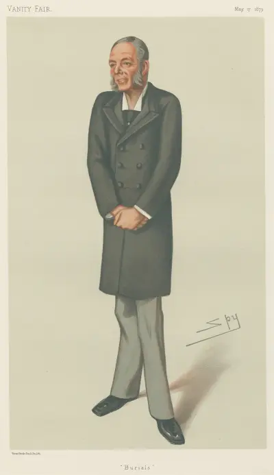 Politicians – ‘Burials’. Mr. George Osborne Morgan. 17 May 1879 von Leslie Matthew Ward