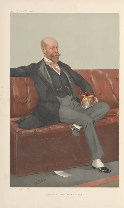 Politicians – ‘Chairman of Committees in the Lords.’ The Earl of Onslow. 20 April 1905 av Leslie Matthew Ward