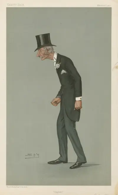 Politiker – 'Clapham'. Mr. Percy Melville Thornton. 22 mars 1900 av Leslie Matthew Ward
