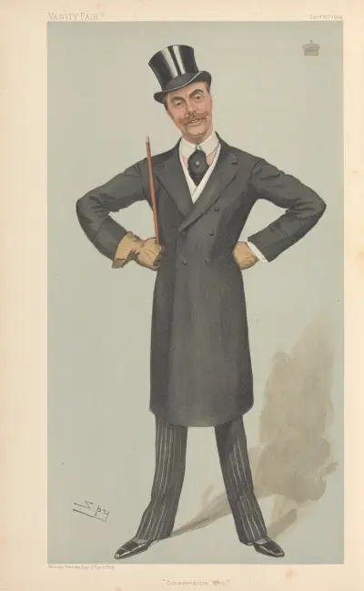 Politiker – „Conservative Whip“. The Viscount Churchill. 21. Januar 1904 von Leslie Matthew Ward