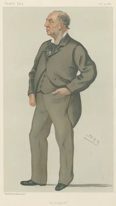 Politicians – ‘Devonport’. Mr. J. H. Puleston. 14 October 1882 av Leslie Matthew Ward