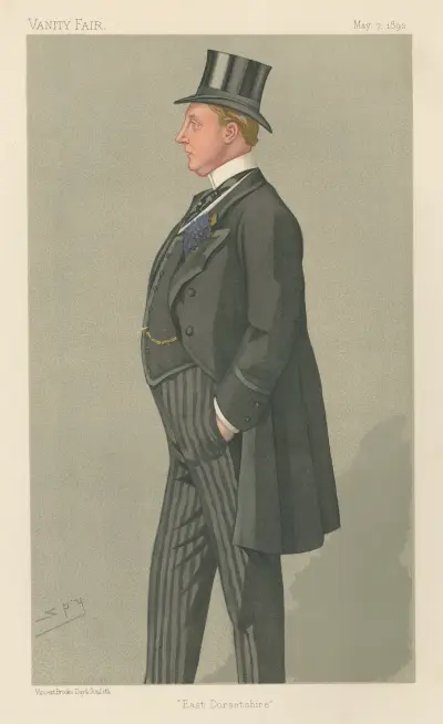 Politicians – ‘East Dorsetshire.’ The Hon. Humphrey Napier Sturt. 7 May 1892 av Leslie Matthew Ward