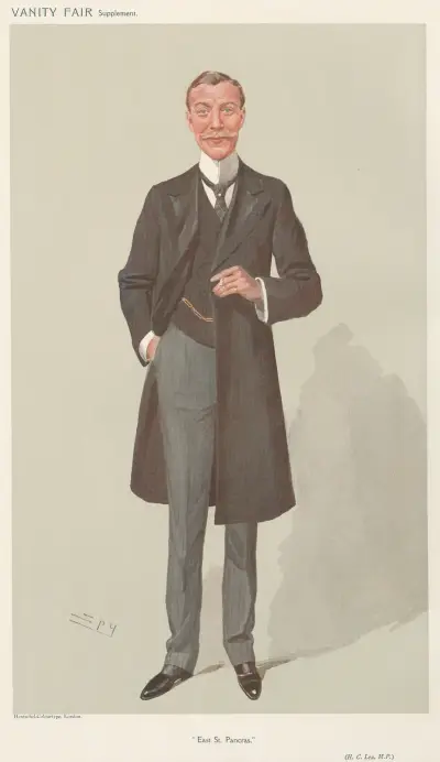 Politicians – ‘East St. Pancras.’ Mr. Hugh Cecil. 23 October 1907 av Leslie Matthew Ward
