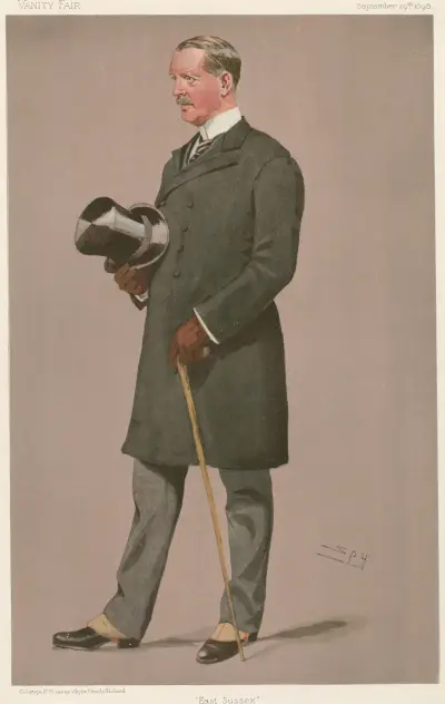Politiker – ‚East Sussex‘. Col. Brookfield. 29. September 1898 von Leslie Matthew Ward