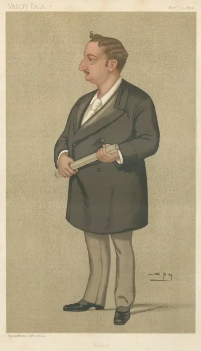 Politicians – ‘Elisha’. Mr. John Edward Redmond. 12 November 1892 av Leslie Matthew Ward