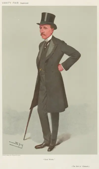 Politiker – „Gute Werke“. Der Earl of Plymouth. 5. April 1906 von Leslie Matthew Ward