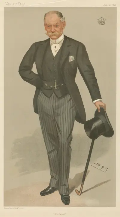 Politiker – 'Goodwood'. Earl of March. 20 augusti 1896 av Leslie Matthew Ward