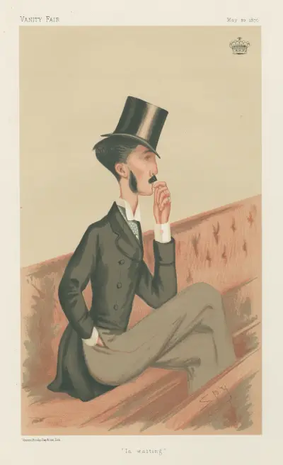Politiker – 'I väntan.' Earlen av Roden. 20 maj 1876 av Leslie Matthew Ward