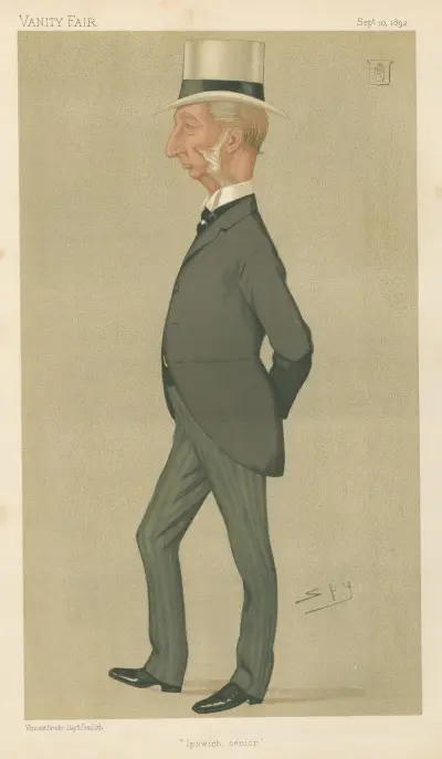 Politicians – ‘Ipswich senior’. Sir Charles Dalrytmple. September 10, 1892 av Leslie Matthew Ward