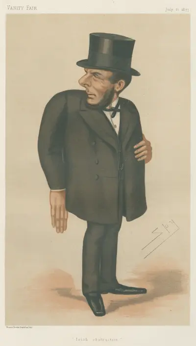 Politicians – ‘Irish obstruction’. Mr. Joseph Gillis Biggar. July 21, 1877 av Leslie Matthew Ward