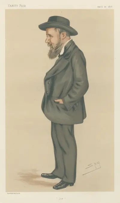 Politiker – 'Joe'. Mr. Joseph Cowen. 27 april 1878 av Leslie Matthew Ward