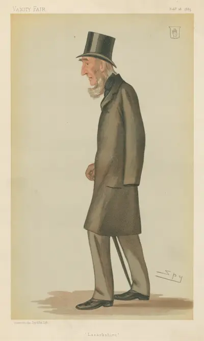 Politicians – ‘Lanarkshire’. Sir Edward Colebrook. February 28, 1885 av Leslie Matthew Ward