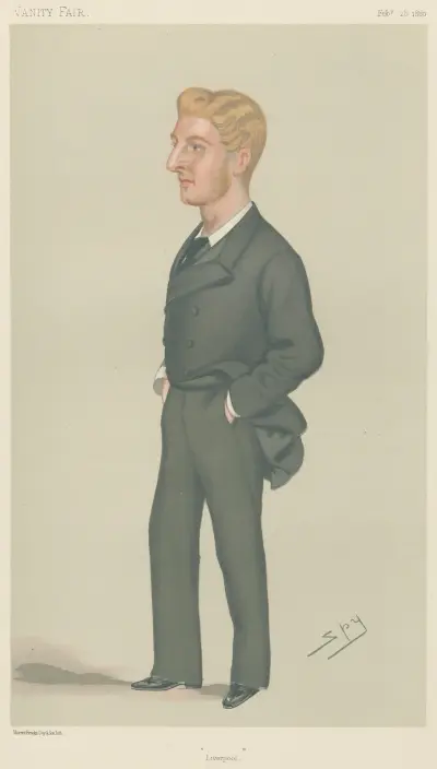Politicians – ‘Liverpool’. Commander Lord Ramsay. 28 February 1880 von Leslie Matthew Ward