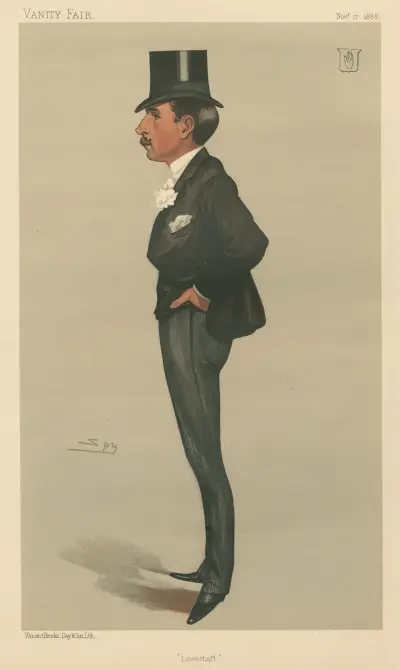 Politicians – ‘Lowestoft’. Sir Savile Briton Crossly. November 17, 1888 av Leslie Matthew Ward