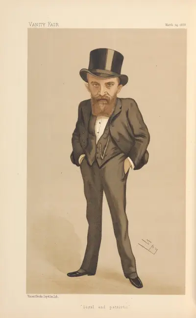 Politicians – ‘loyal and patriotic’. Mr. Thomas Wallace Russell. 24 March 1888 von Leslie Matthew Ward