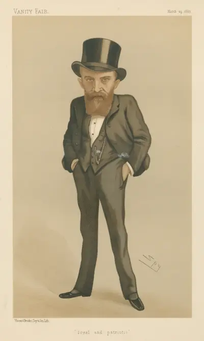 Politicians; ‘Loyal and Patriotic’, Mr. Thomas Wallace Russell, March 24, 1888 av Leslie Matthew Ward