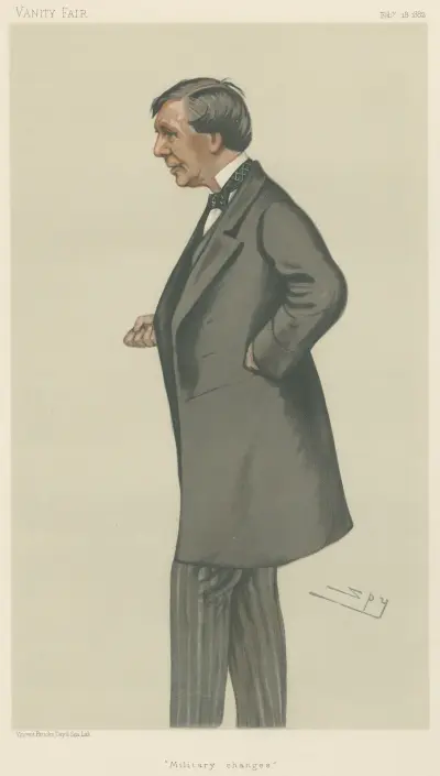 Politicians – ‘military changes’. Mr. John Holms. 18 February 1882 von Leslie Matthew Ward