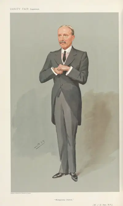 Politicians – ‘Montgomery District’. Mr. J.D. Rees. 20 February 1907 av Leslie Matthew Ward