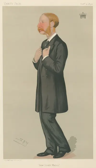 Politiker – 'New South Wales'. The Rt. Hon. the Earl of Jersey 11 oktober 1890 av Leslie Matthew Ward