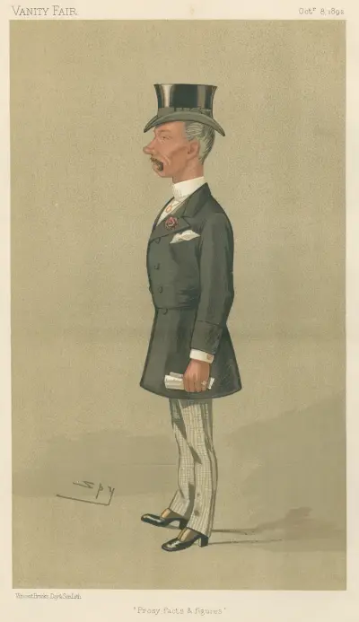 Politicians – ‘Prosy facts and figures. Mr. Seymour Keay. 8 October 1892 von Leslie Matthew Ward