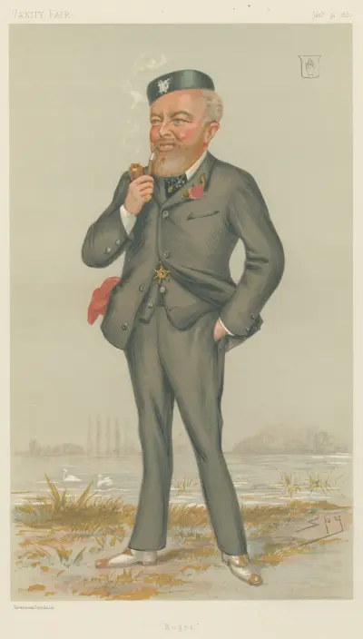 Politicians – ‘Roger’ Sir Roger Willaim Henry Palmer’. 31 January 1880 von Leslie Matthew Ward