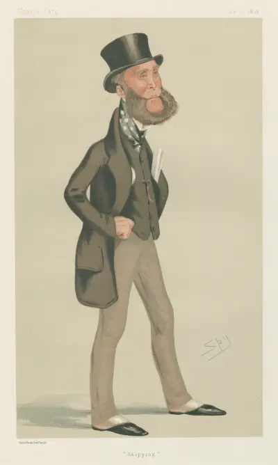 Politicians – ‘Shipping’. Lord Eslington. June 10, 1876 av Leslie Matthew Ward