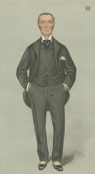 Politicians – ‘Shuttleworth’. The Rt. Hon. Lord Shuttleworth of Gawthorpe. 18 August 1904 av Leslie Matthew Ward