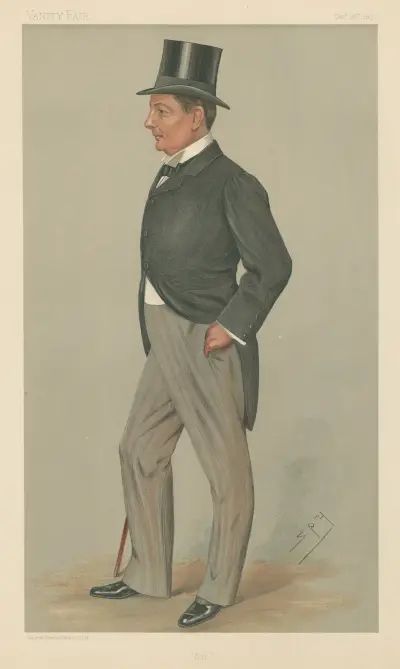 Politicians – ‘Sol’. Lord Dungarvan. October 28, 1897 av Leslie Matthew Ward