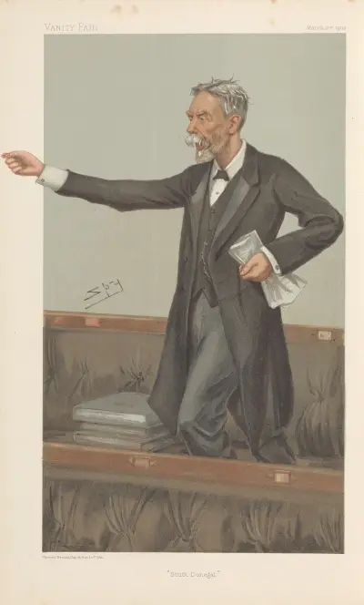 Politicians – ‘South Donegla.’ Mr. John Gordon Swift MacNeill. 13 March 1902 av Leslie Matthew Ward
