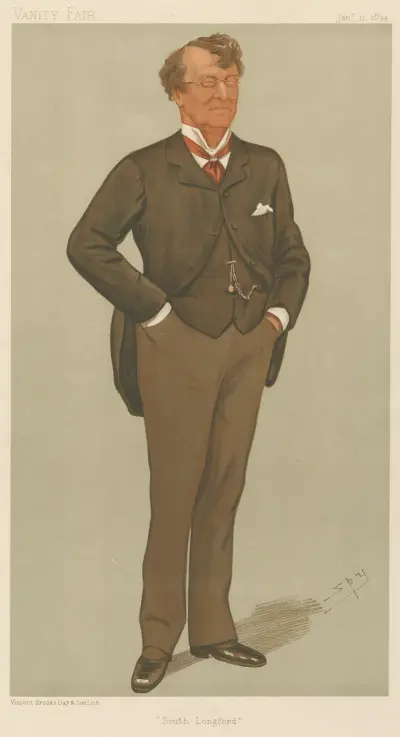 Politicians – ‘South Longford’. Mr. Edward Blake. January 11, 1894 av Leslie Matthew Ward