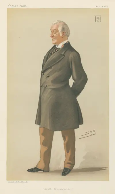 Politiker; 'South Warwickshire', Sir John Eardley Eardley-Wilmot, 9 maj 1885 av Leslie Matthew Ward